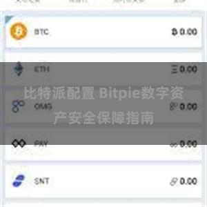 比特派配置 Bitpie数字资产安全保障指南