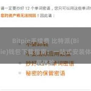 Bitpie手续费 比特派(Bitpie)钱包下载指南：一站式安装体验