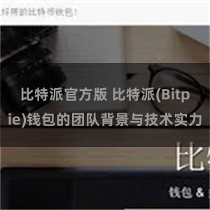 比特派官方版 比特派(Bitpie)钱包的团队背景与技术实力