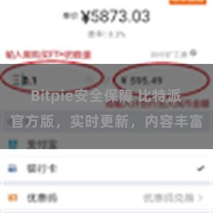 Bitpie安全保障 比特派官方版，实时更新，内容丰富