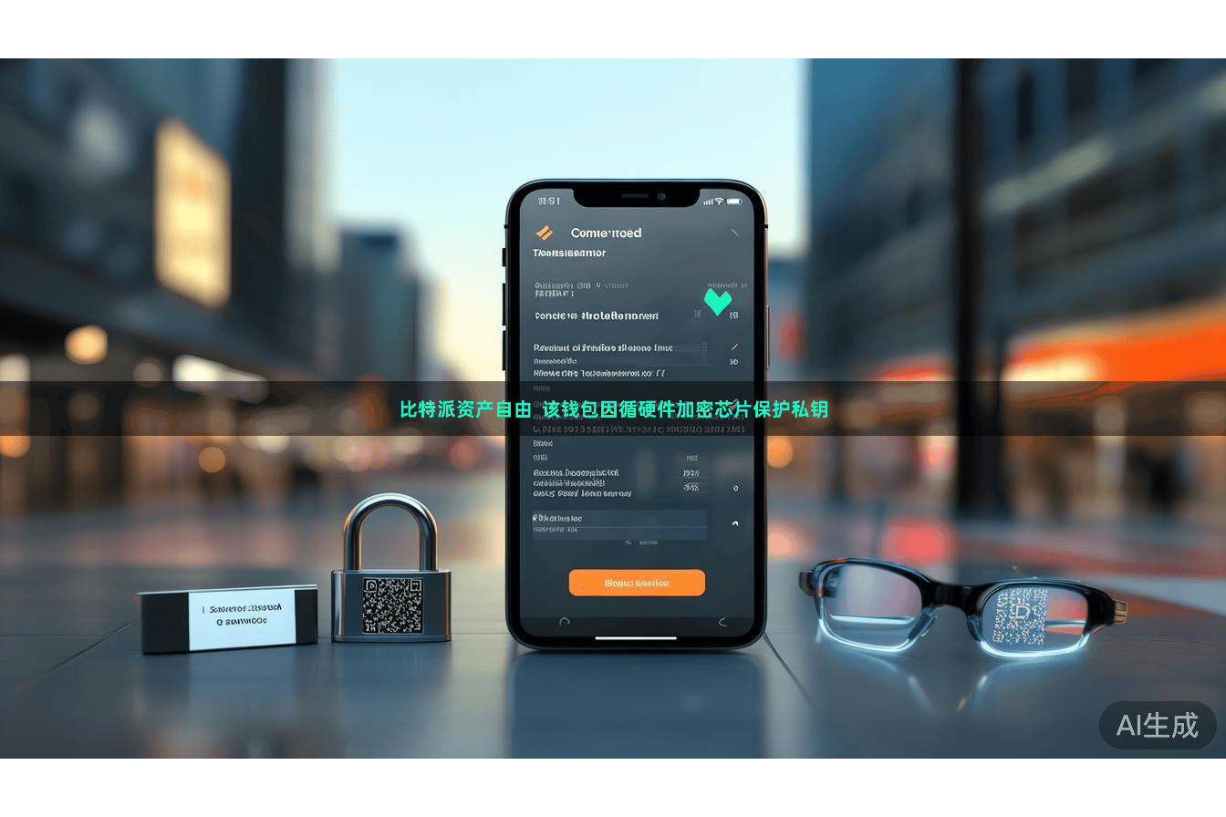 比特派资产自由  该钱包因循硬件加密芯片保护私钥