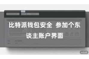 比特派钱包安全  参加个东谈主账户界面