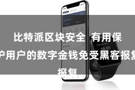 比特派区块安全  有用保护用户的数字金钱免受黑客报复