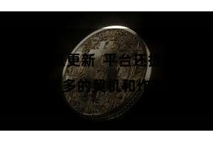 比特派更新  平台还提供了更多的契机和作事